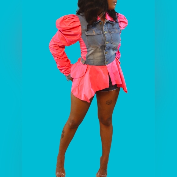 Denim Vest Top - Picture 3 of 3